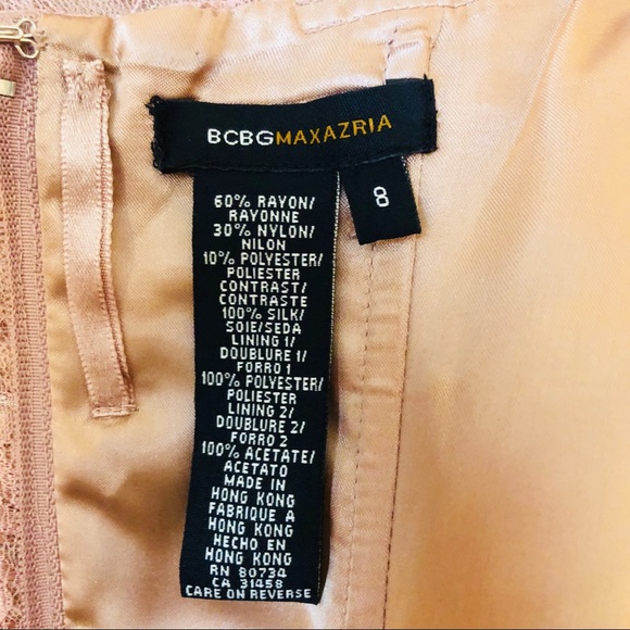 BCBG Max Azria • Strapless Lace Dress - Picture 4 of 8